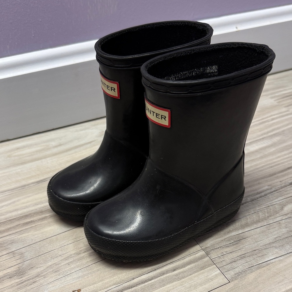 Hunter Classic Black Waterproof Boots
